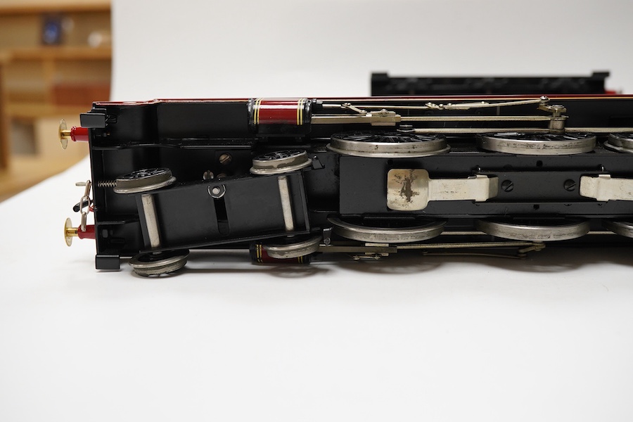 A boxed Bassett-Lowke by Corgi 0 gauge tinplate BR Princess Royal class 4-6-2 tender locomotive, Princess Helena Victoria 46208, a special limited release, with option for two or three rail running, with instruction leaf